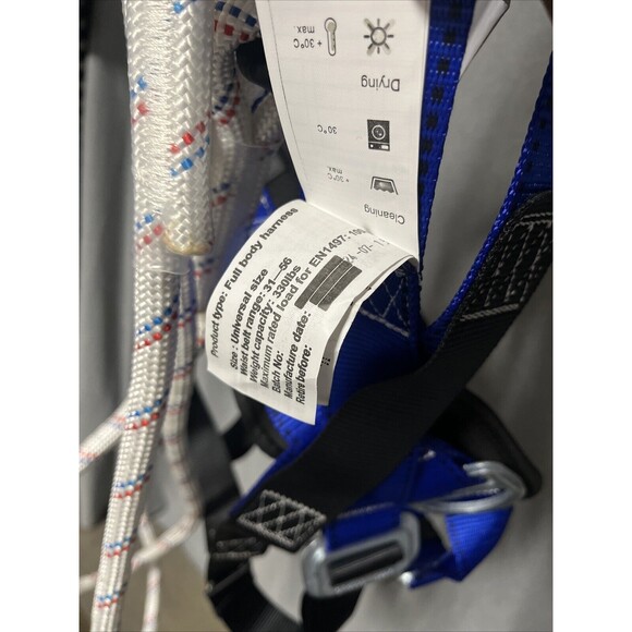 NEW TT TRSMIMA Safety Harness Fall Protection Kit: Full Body harnesses SAFETY - Picture 4 of 8